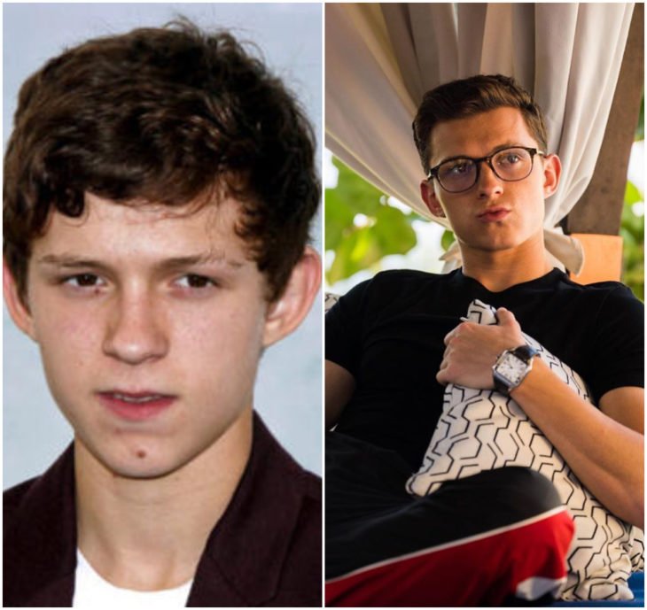 Tom Holland 10 años antes y después