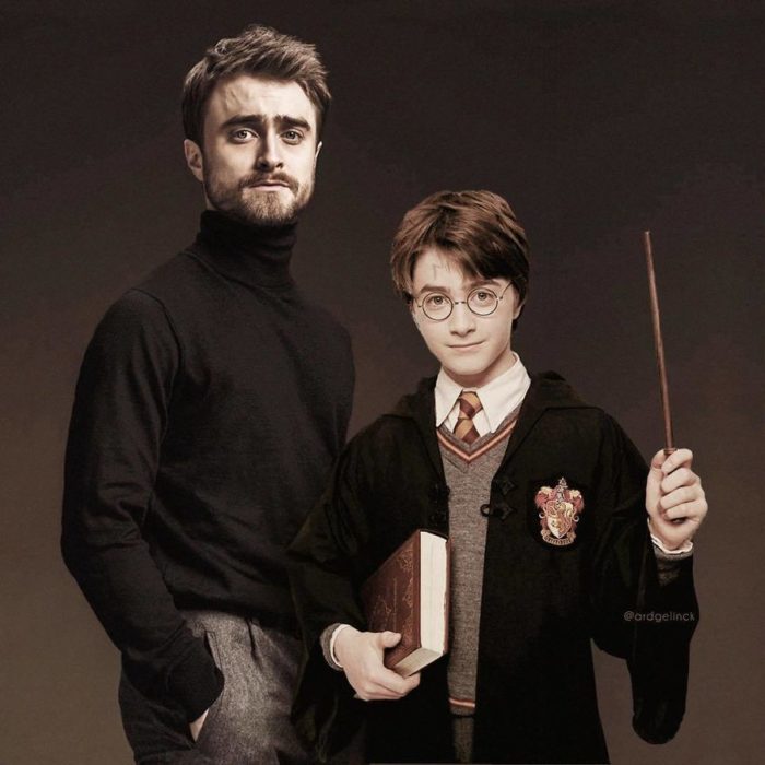 Daniel Radcliffe de joven y adulto por Ard Gelinck