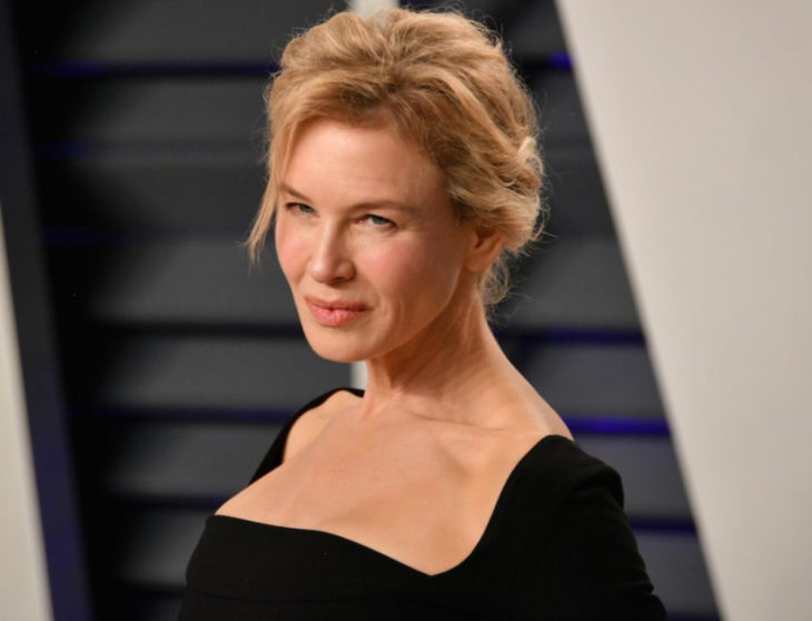 Famosos que decidieron no ser padres; Renée Zellweger con vestido negro