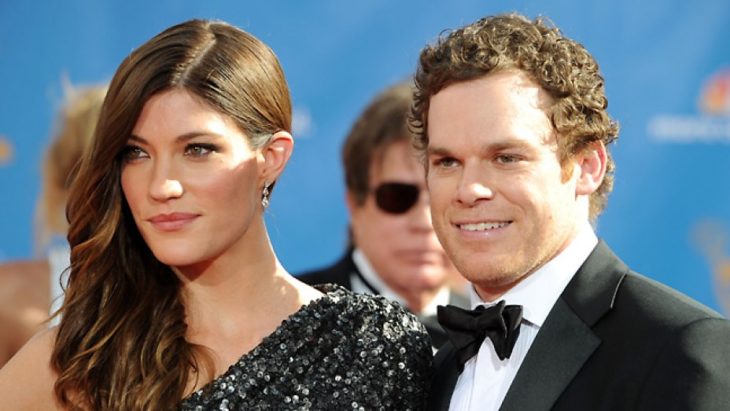 Michael C. Hall y Jennifer Carpenter en la premier de la serie Dexter