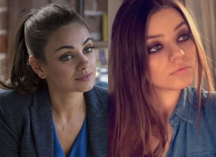 Famosos y sus doppelgängers; Mila Kunis