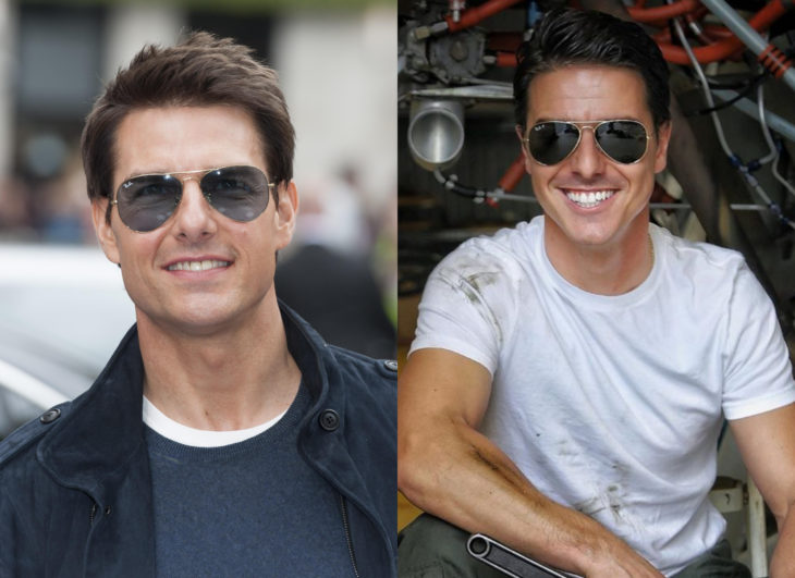 Famosos y sus doppelgängers; Tom Cruise