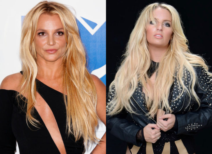 Famosos y sus doppelgängers; Britney Spears