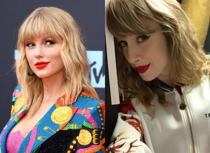 Famosos y sus doppelgängers; Taylor Swift