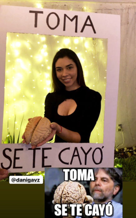 Chica celebra fiesta de cumpleaños con temática de memes y stickers; toma, se te cayó