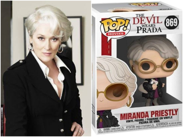 funko pop de miranda priestly, el diablo viste a la moda