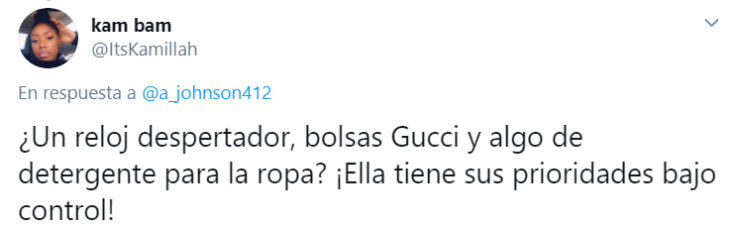 Comentarios en Twitter sobre la lista de regalos de una niña de 10 años