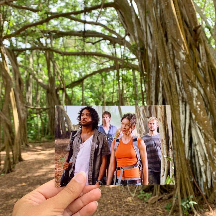 Andrea David viaja fotografiando locaciones de películas; Lost, Kate, Sayid, Charlie, Boone, Ian Somerhalder, Dominic Monaghan, Naveem Andrews, Evangeline Lilly