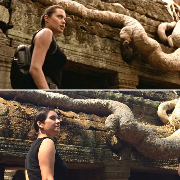 Andrea David viaja fotografiando locaciones de películas; Lara Croft, Tomb Raider