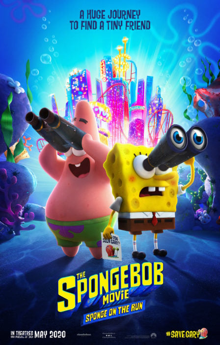 Poster oficial de la película The Sponge Bob Movie Sponge On The Run