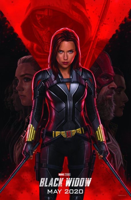 Poster oficial de la película Black Widow para 2020