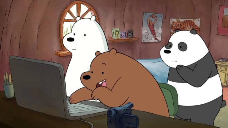 Estrenos de Netflix en diciembre, caricatura Escandalosos, Polar, Panda y Pardo