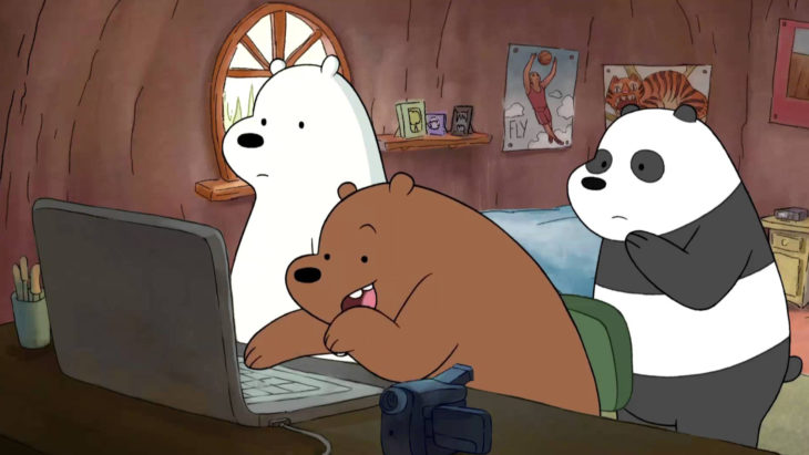 Estrenos de Netflix en diciembre, caricatura Escandalosos, Polar, Panda y Pardo