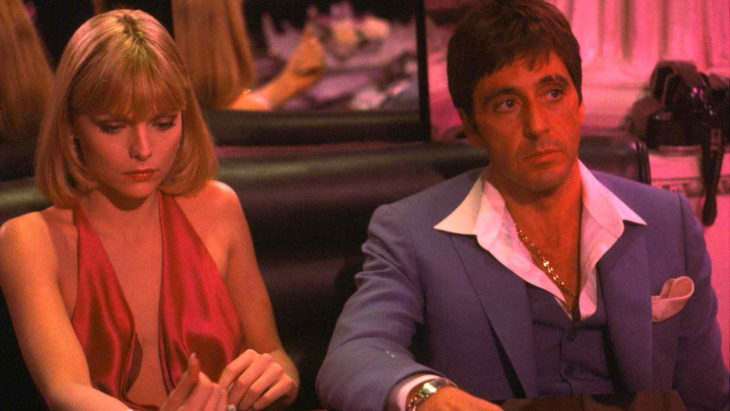 Estrenos de Netflix en diciembre, película Scarface, Al Pacino, Michelle Pfeiffer, Tony Montana, Elvira Hancock