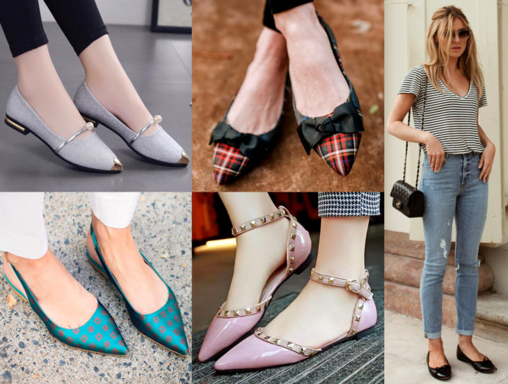 Outfits con zapatos para cada día de la semana; flats