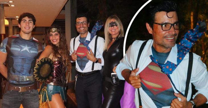 Chayanne se disfrazó de Superman en Halloween; su poder es mover las caderas con ritmo