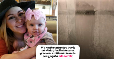 Con una simple foto un hombre prueba el esfuerzo de su esposa por cuidar a su hija