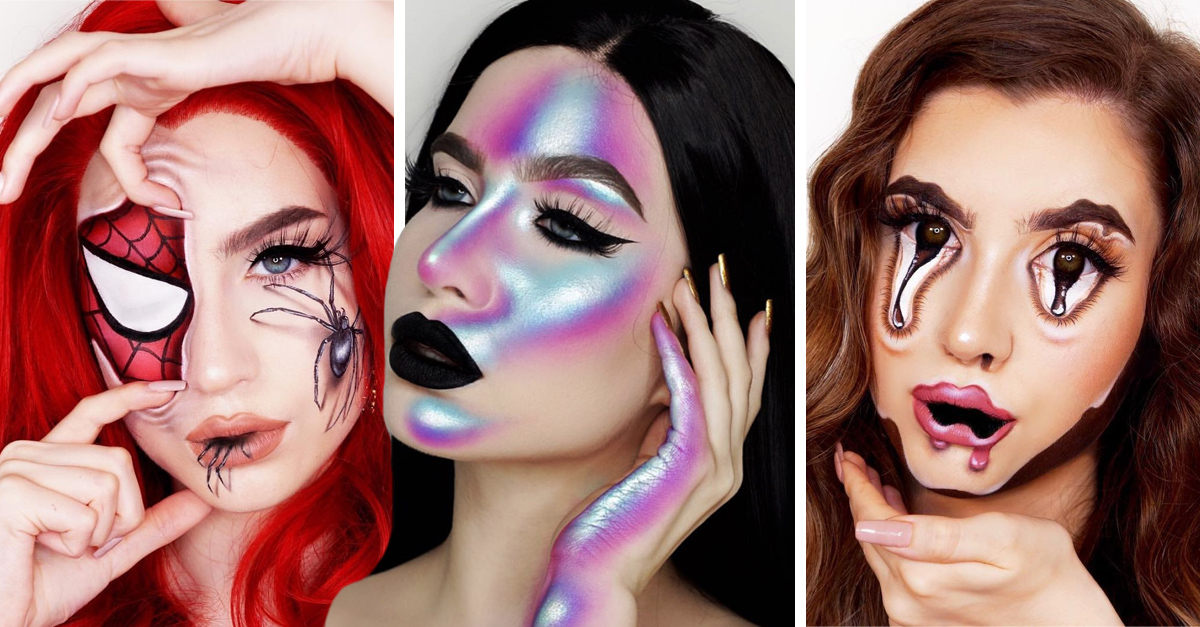 Hermanas llevan el maquillaje de fantasía al siguiente nivel de fantasia para quinceañeras Hermanas llevan el maquillaje de fantasía al siguiente nivel