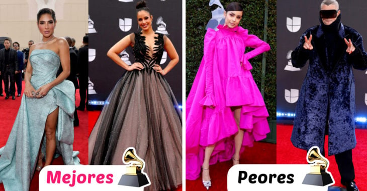 Estos fueron los mejores y peores vestidos de los premios Latin Grammy