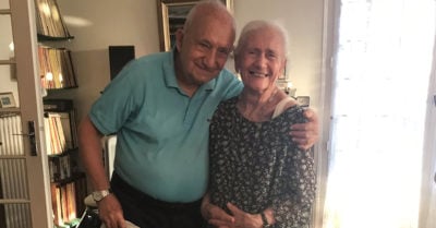 Abuelita se vuelve a enamorar de su ex después de 70 años