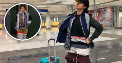 No quiso pagar equipaje extra y así evadió el pago