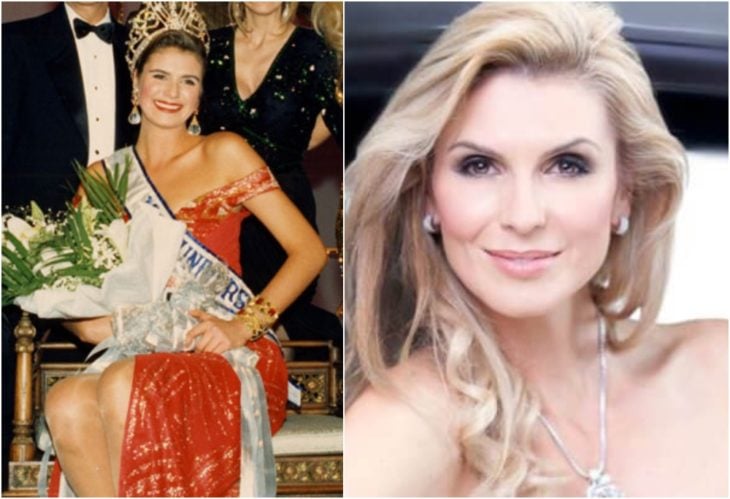 Michelle McLean Miss Universo antes y ahora