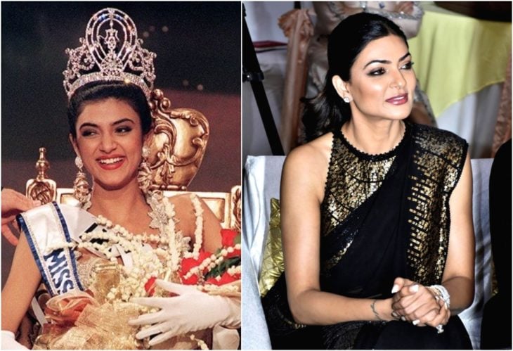 Sushmita Sen Miss Universo antes y ahora