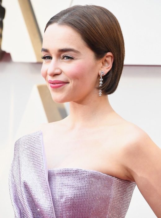 Emilia Clarke con corte bob