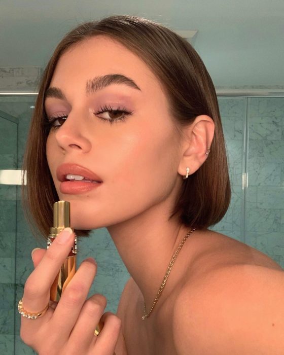 Kaia Gerber con corte bob