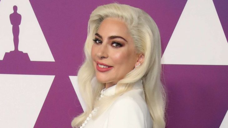 Lady Gaga durante la entrega de premios Emmy 