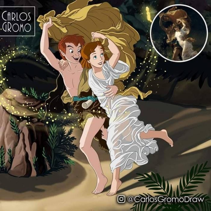 Dibujos de Carlos Gromo, Disney, Peter Pan