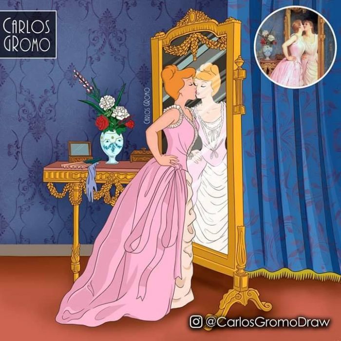 Dibujos de Carlos Gromo, Disney, Cenicienta