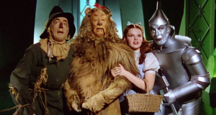 Escena de la película El mago de Oz