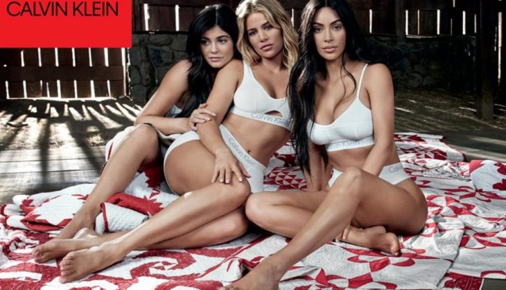 Hermanas Kardashian con un error de photoshop para la portada de Calvin Klein 