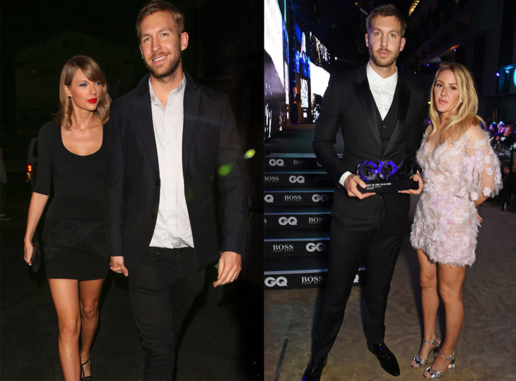 Taylor Swift saliendo con Calvin Harrys y Ellie Goldwing saliendo con Calvin Harris 