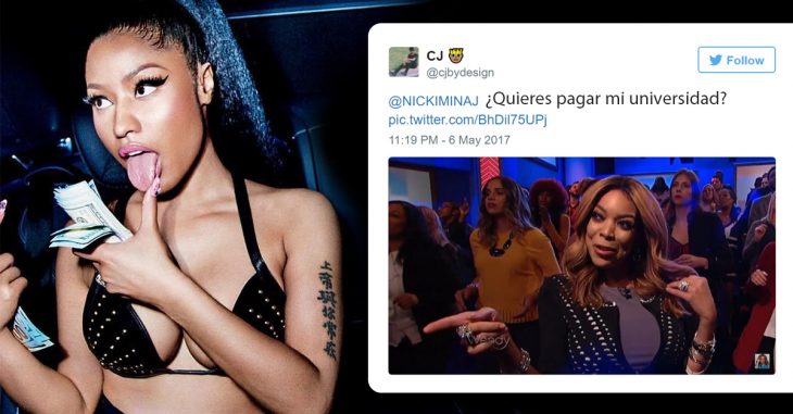 Nicki Minaj paga la matricula escolar de sus seguidores