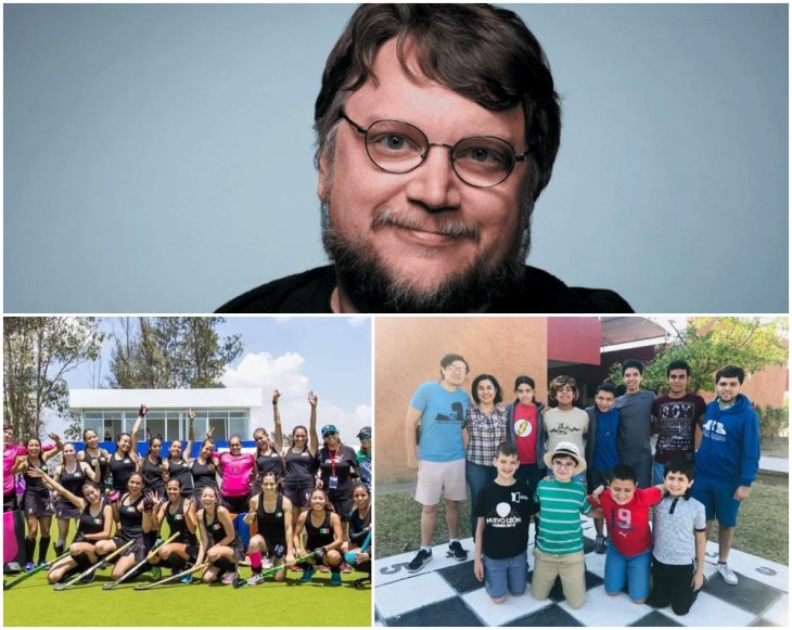 Guillermo del Toro pagando el viaje de estudiantes mexicanos