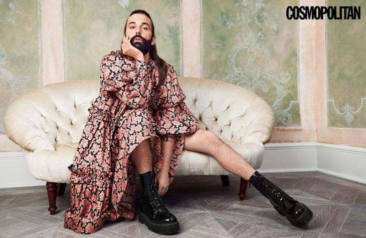 Jonathan Van Ness, estrella de Queer Eye for the Straight Guy, es el primer hombre en la portada de la revista Cosmopolitan