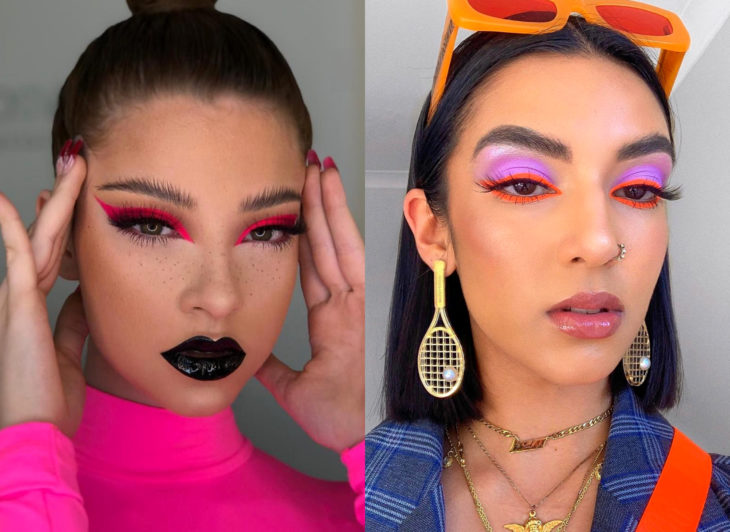 Maquillaje que será tendencia en 2020 según Pinterest; delineador neón