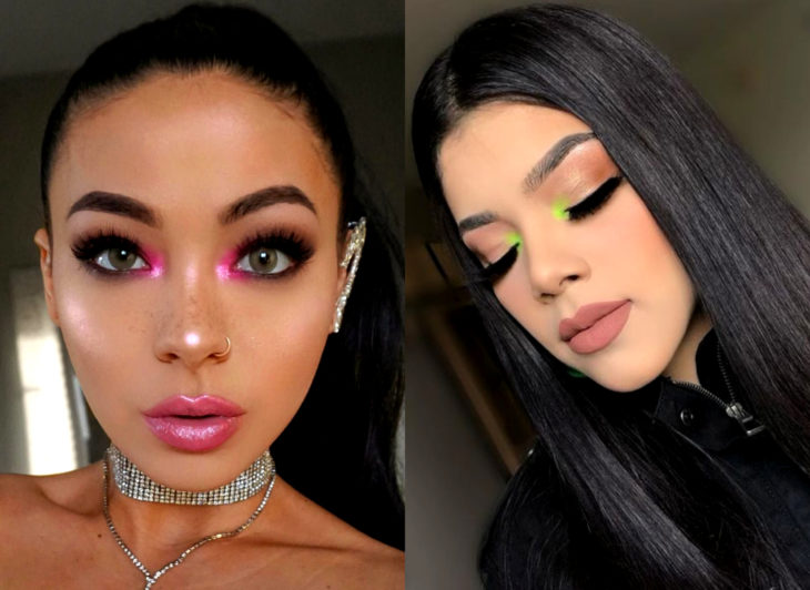 Maquillaje que será tendencia en 2020 según Pinterest; lagrimal color neón