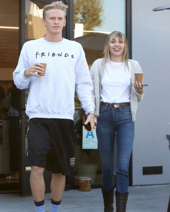 Parejas de celebridades que se formaron en el 2019; Miley Cyrus y Cody Simpson