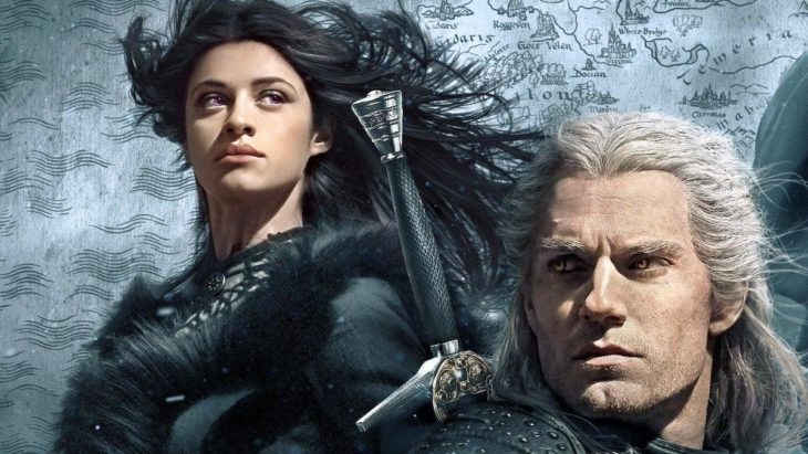 Yennefer de Vengerberg y Geralt de Rivia en The Witcher