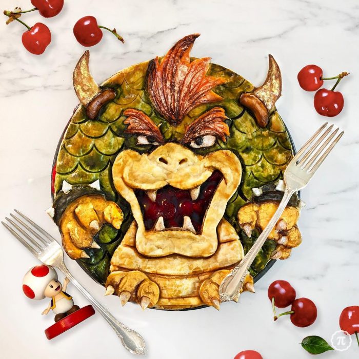 Pay creado por Jessica Leigh Clark-Bojin inspirado en Bowser