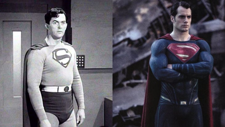 Superman n su primera aparición en televisión vs en cine