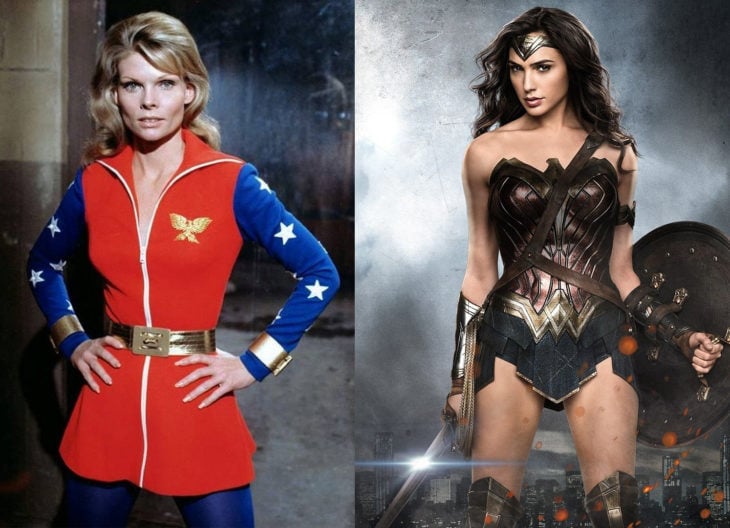 Wonderwoman en n su primera aparición en televisión vs en cine