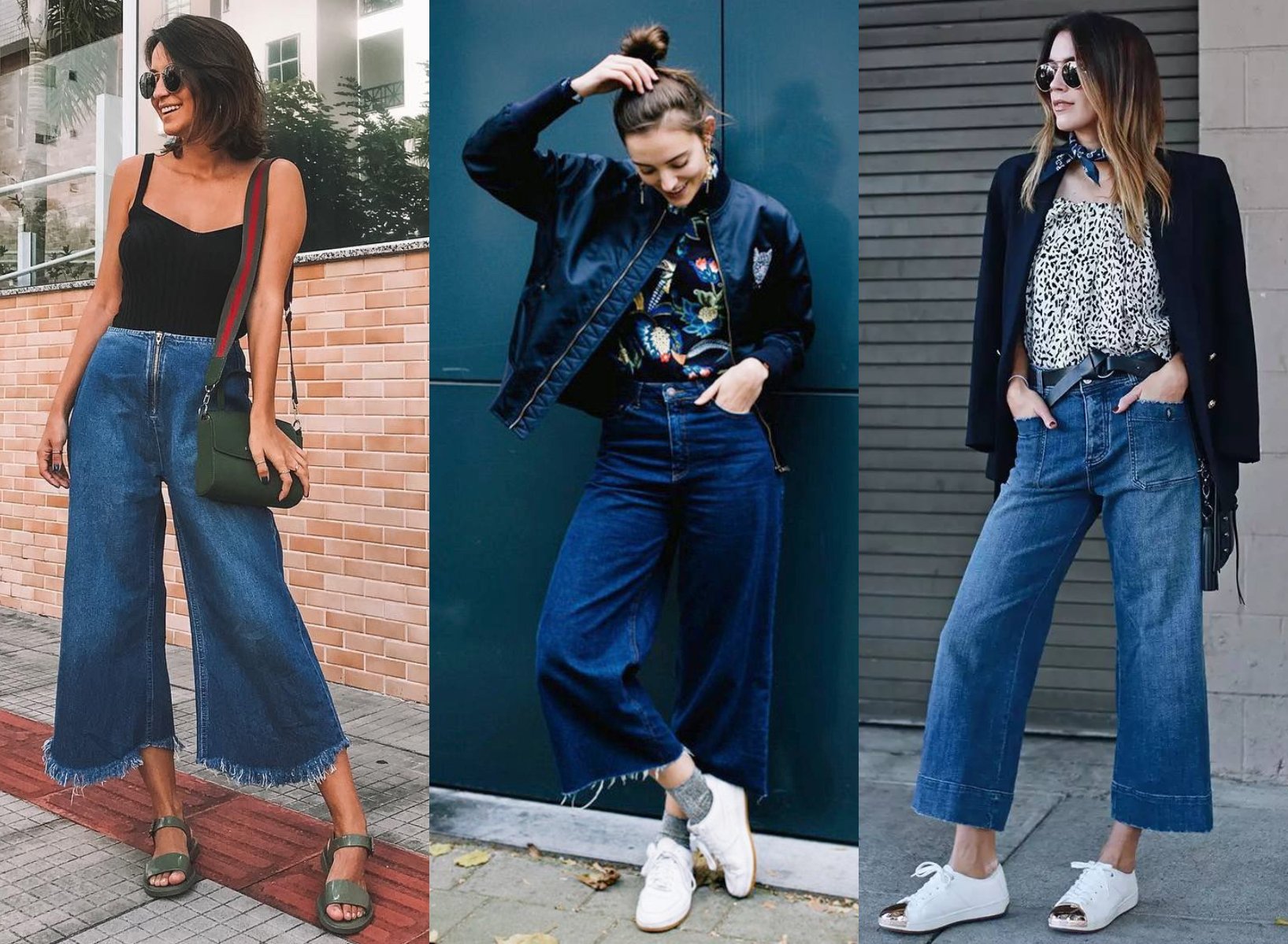 6 estilos de la tendencia de pantalones anchos - Crapsforyou