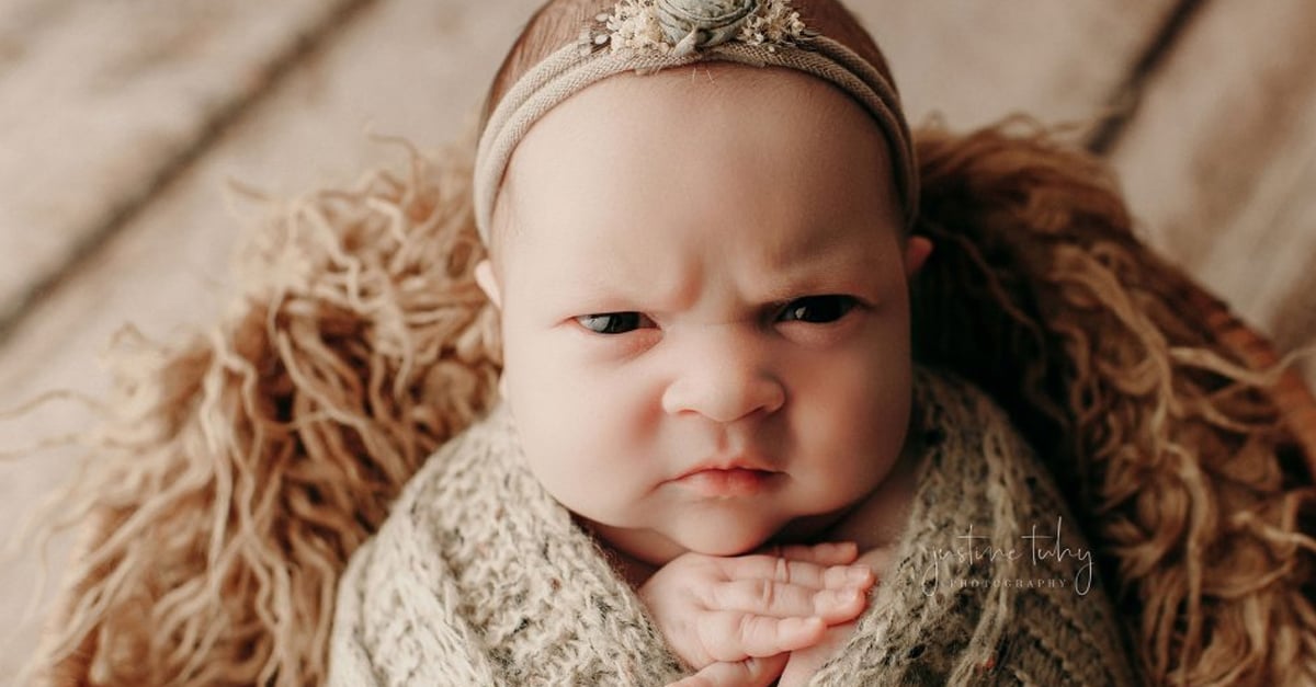 A Esta Bebe Le Hicieron Una Sesion De Fotos Y No Le Gusto A Esta Bebe Le Hicieron Una Sesion De Fotos Y No Le Gusto