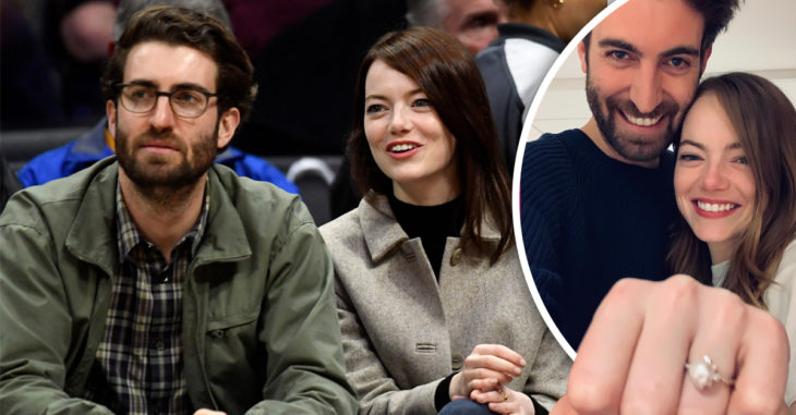 ¡Alerta boda! Emma Stone se compromete con Dave McCary