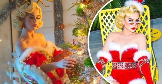 Katy Pery se está coronando como la reina de la Navidad