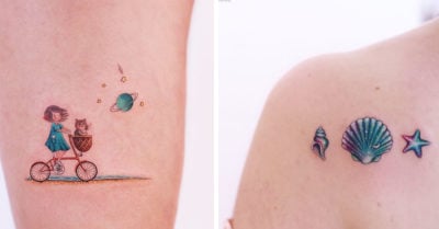 Artista del tatuaje crea los mejores diseños de naturaleza y animales